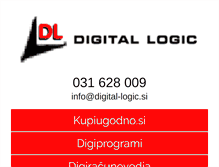 Tablet Screenshot of digital-logic.si